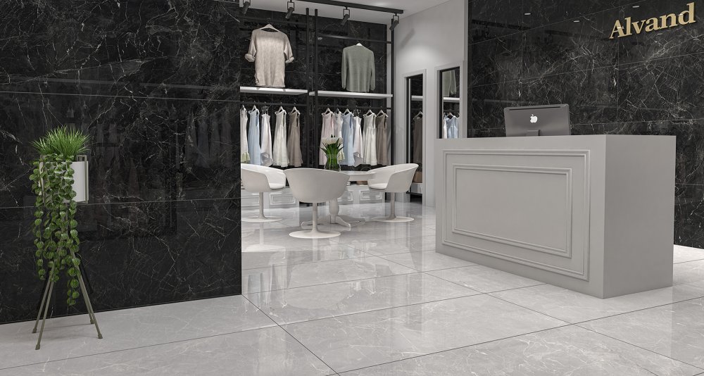 کلاستر مشکی فول پولیش نانو 120*60