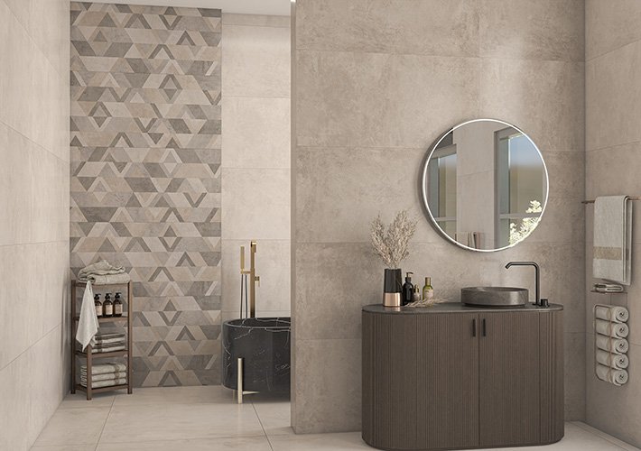 لافت بژ تیره مات 120*60