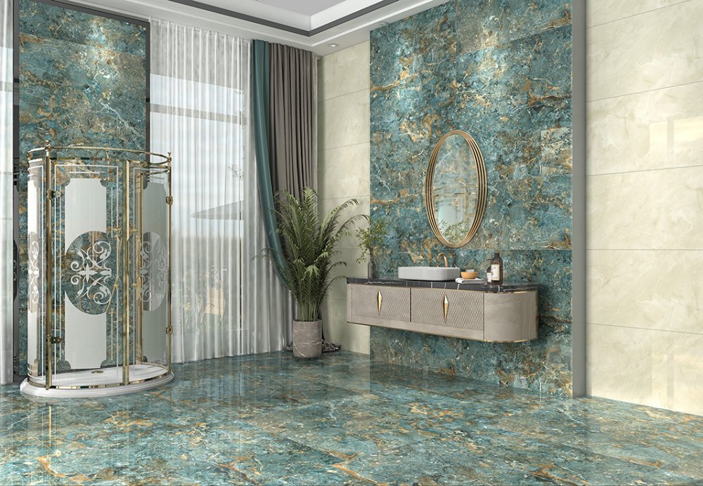 آمازونیت سبز فول پولیش نانو 120*60