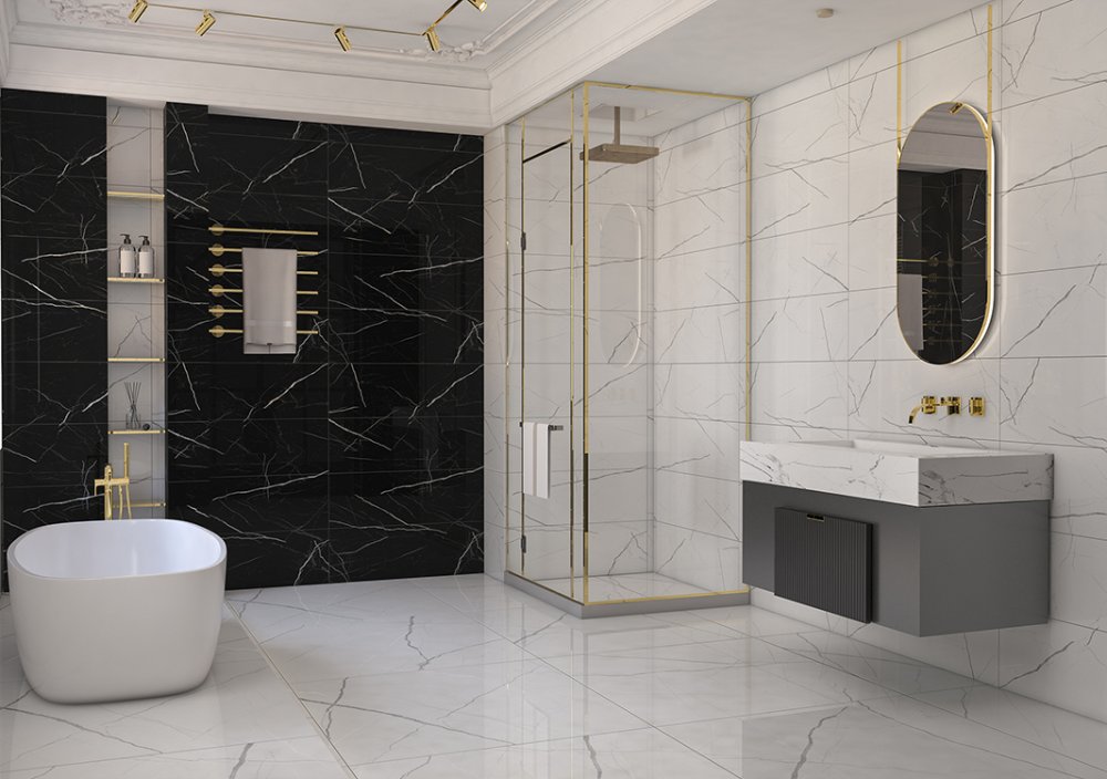 رایزن سفید براق 90*30