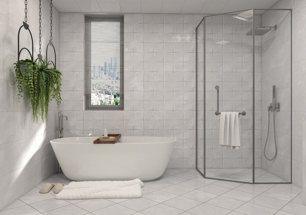 برودی طوسی روشن مات 30*30 